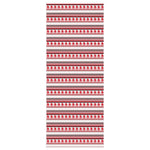 Christmas Nordic Wrapping Paper - Red