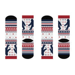 Christmas Navy Blue - Crew Socks