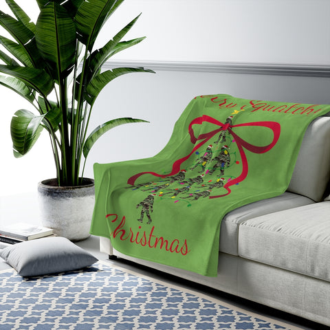 Christmas Velveteen Plush Blanket