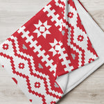 Christmas Nordic Throw Blanket