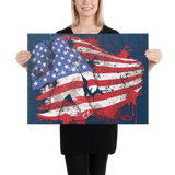Canvas Art Print - Freedom Flag 18" x 24"