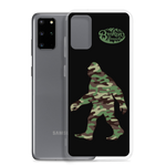 Samsung Cell Phone Case - Green Camo Sasquatch