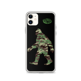 iPhone Case, Green Camo Sasquatch