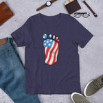 Short-Sleeve Unisex T-Shirt - Foot Flag