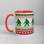 Christmas Nordic Green - 11oz. Mug with Red