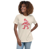 Women's Relaxed T-Shirt - Floral Squatch